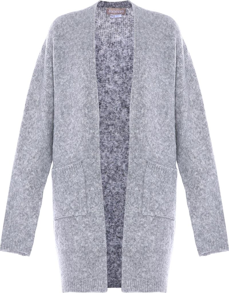 Jalene damen pullover - grau melange, XL/XXL