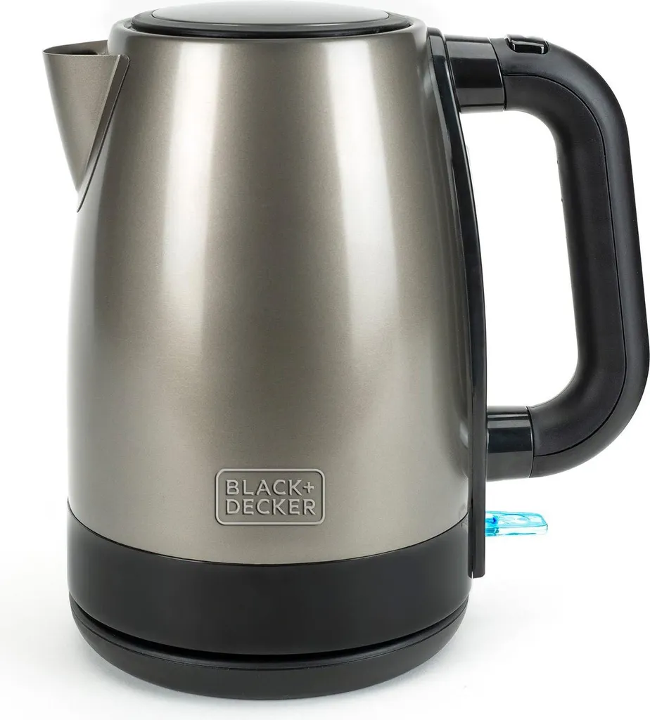 Bollitore senza fili 1,7 l 2200 w acciaio inox/nero Black+decker BXKE2201E