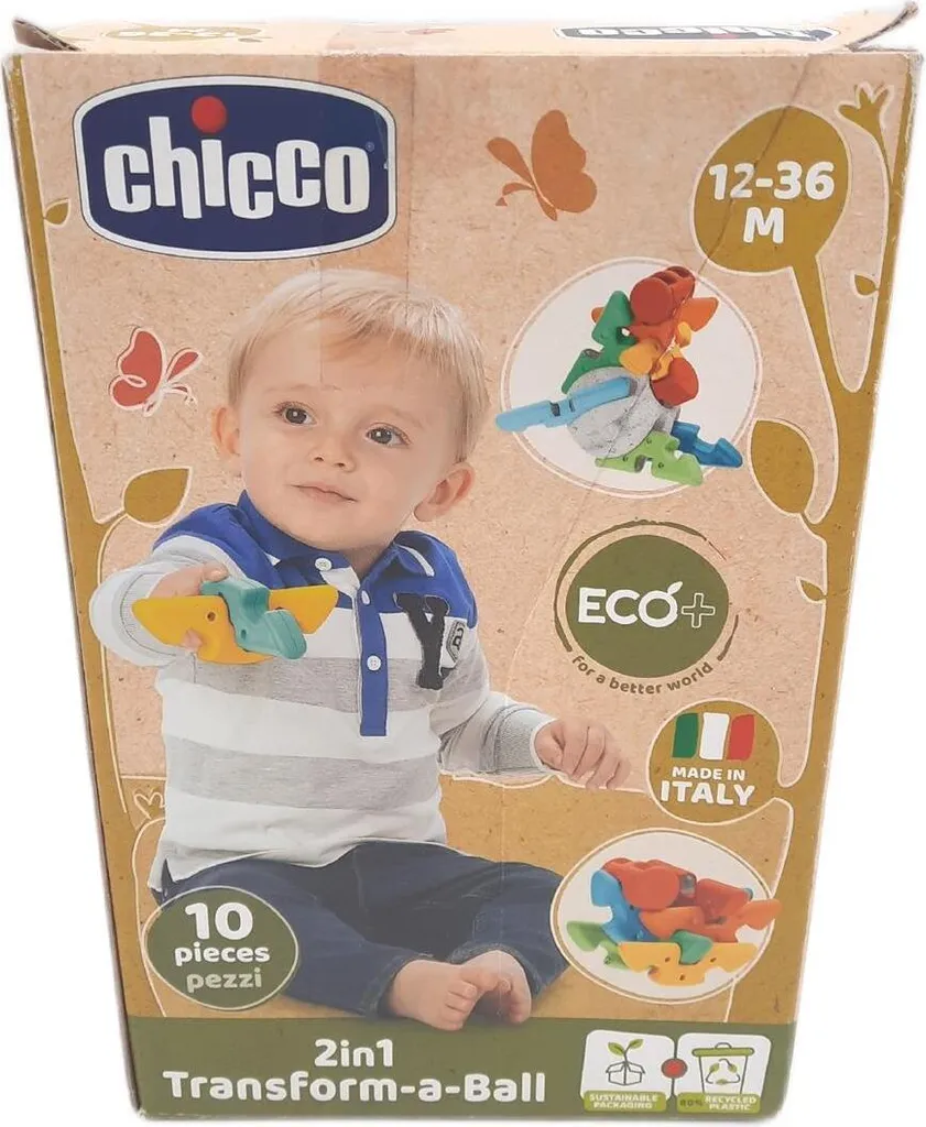 Balle créative 2-en-1 éco-responsable avec textures sensorielles bébé - 8