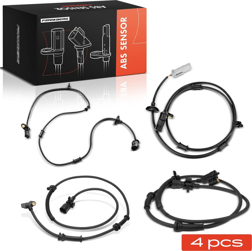 Frankberg 4x ABS Sensor Vorne Hinten für Jeep Grand Cherokee II WJ WG 4x4
