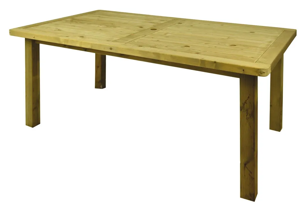 Table de jardin Arkadia LASA en bois imprégné pour terrasse et extérieur