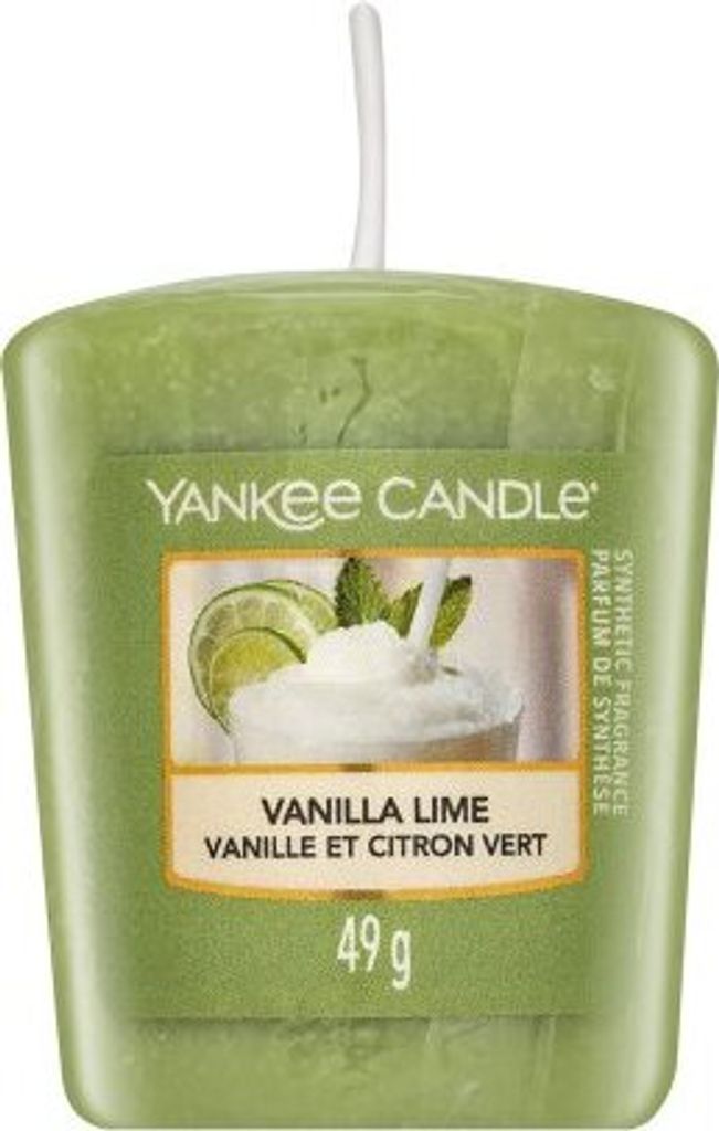 Yankee Candle 1107081E Votiv Duftkerze Vanille-Lim Produktbild 