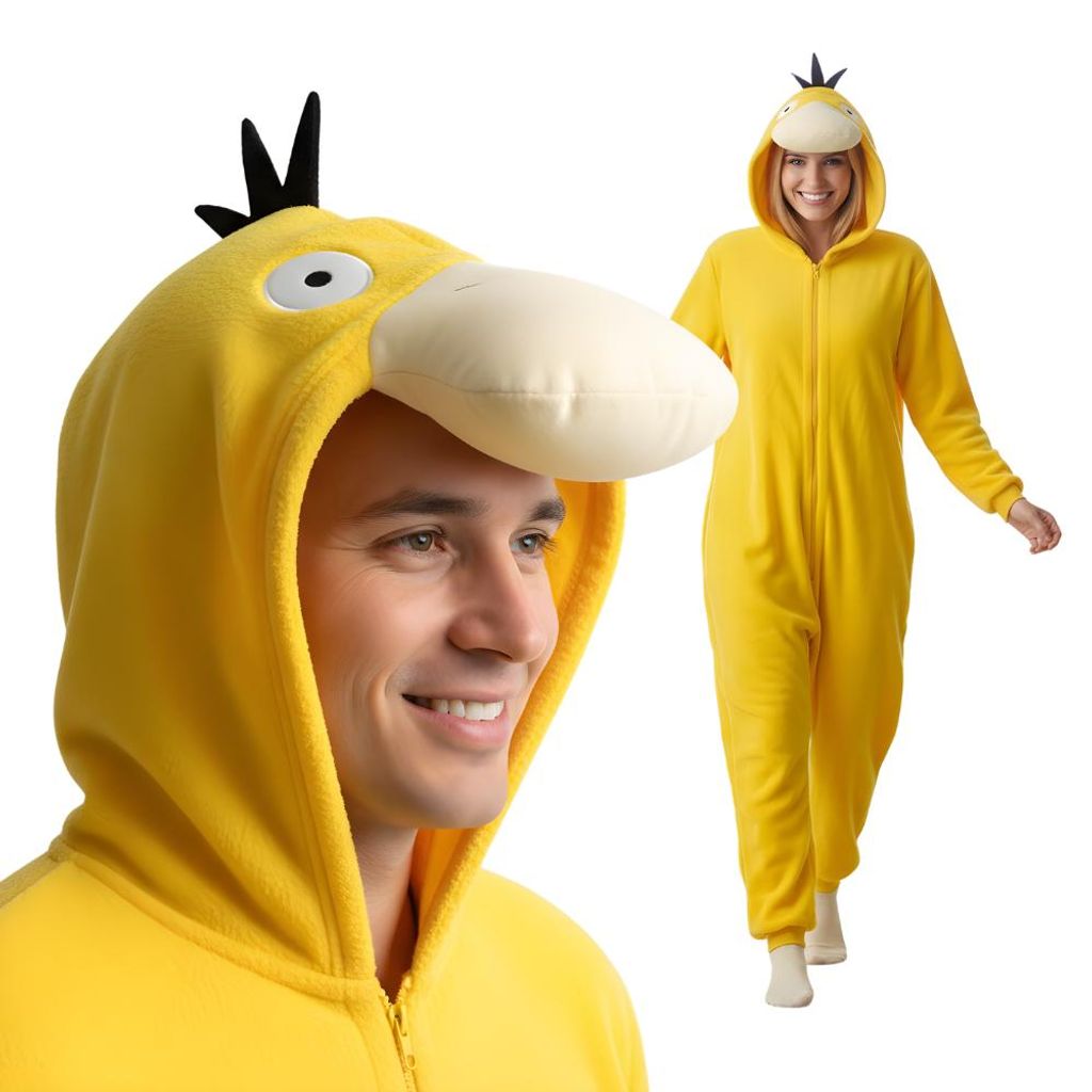 Pigiama tutina Kigurumi costume per adulti Giallo Pokemon Immagine del prodotto 