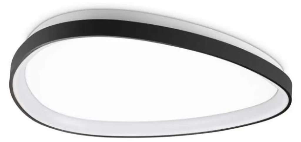 Plafonnier Gemini LED Noir 29W 3000K : Idéal pour Bureau et Intérieur