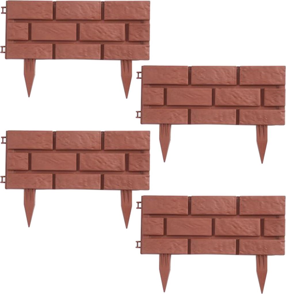 Beeteinfassung Steinmauer Terracotta Nessa Produktbild 