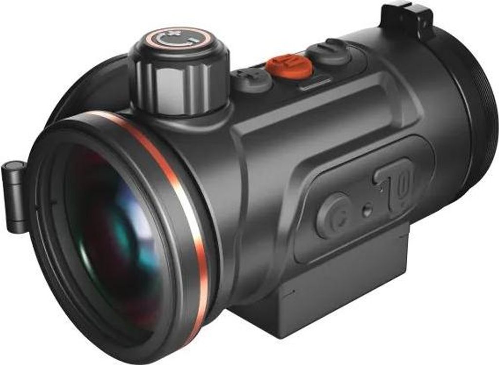 ThermTec Hunt 650 Pro Wärmebild-Vorsatzgerät für Jagd – 640×512 VOx, 50 mm, NETD ≤ 15 mK, Wechselakku, KI-Kalibrierung