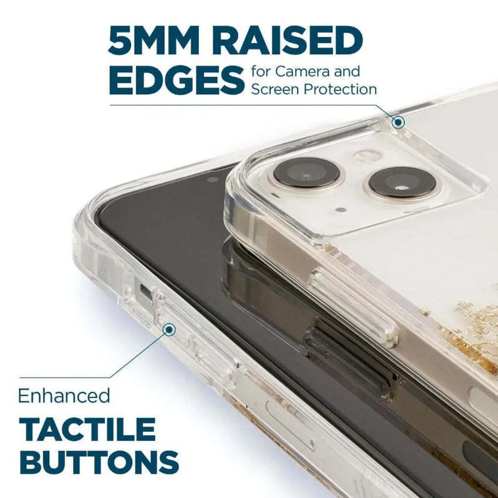 Protégez votre iPhone 14 Plus avec élégance : Étui Case-Mate Or Marbre - 5