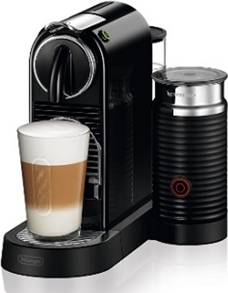 Delonghi EN 267.BAE Citiz&milk Black Espressomaschine, freistehendes Gerät, Nespresso Kapseln, Kunststoffgehäuse, 1710 Watt, 19 Bar, 1 l FÃ1/4ll...