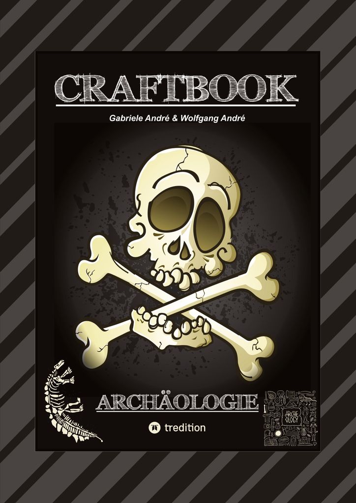 Craftbook - Archäologische Funde - Expediton - Ägypten - Anch - Rätselhafte Knifflige Aufgaben - Tolle Ausmalmotive