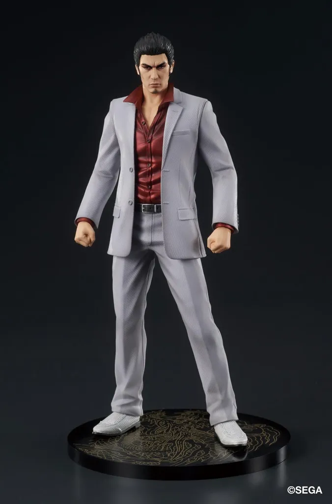 Figurine Yakuza Kazuma Kiryu 17 cm stable sans risque de chute