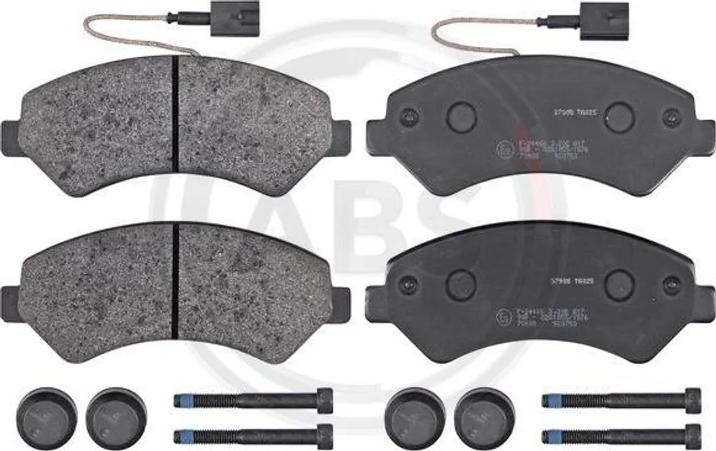 Plaquettes frein avant A.B.S. 37908 pour Boxer - Sécurité garantie