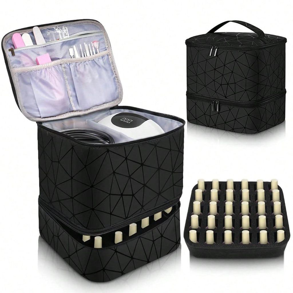 Boîte à vernis à ongles - 25 x 20 x 23,5 cm - Trousse de Image du produit 