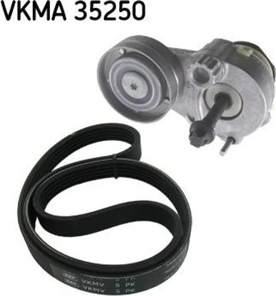 Kit de Réparation Courroie SKF VKMA 35250 pour Entretien Opel Zafira