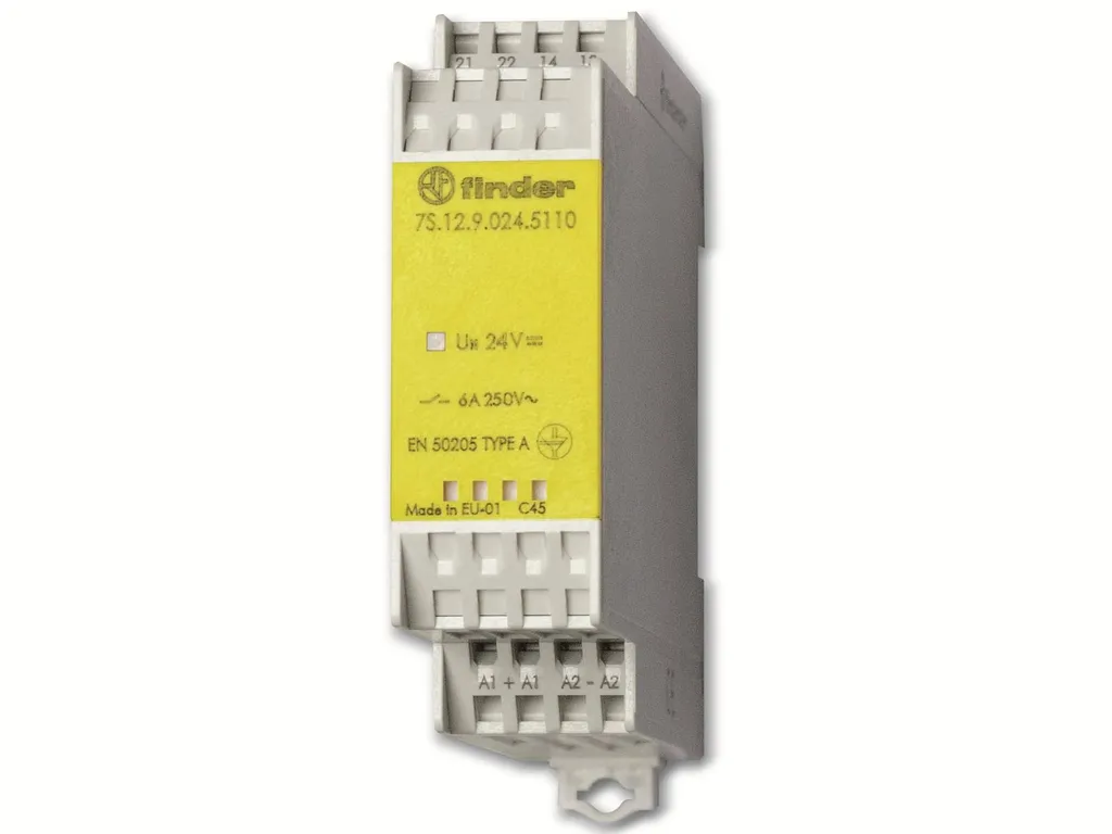 Relè Modulare Finder 7S.12.9.024.5110 | Sicurezza SIL2 24V DC