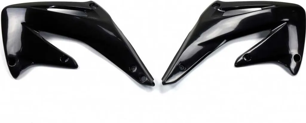 Protection radiateur Honda CRF 450 R 2004 : Kit UFO PLAST Noir 2 pts