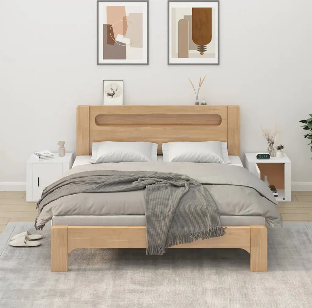Tables de chevet pour petite chambre pack de 2 meubles blancs