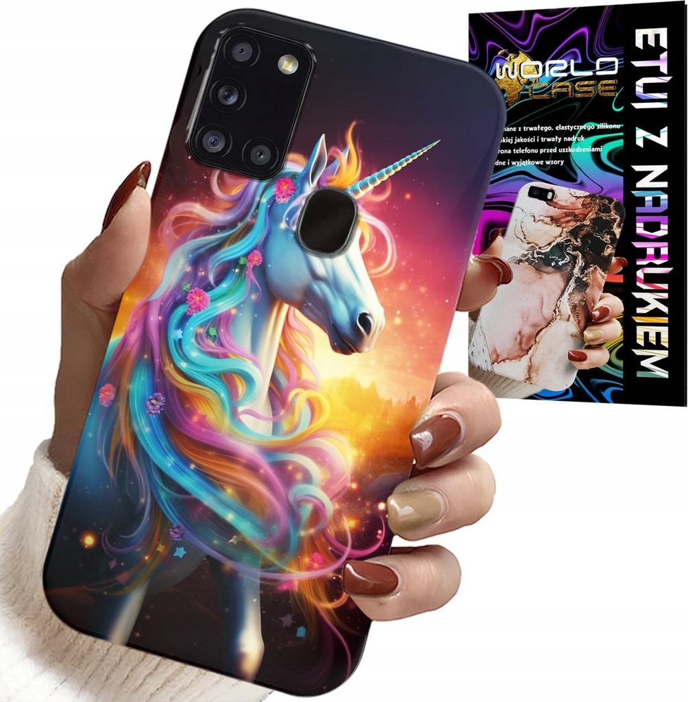 Semsung Galaxy A21S - Single Girl Kindergeschenk Etui