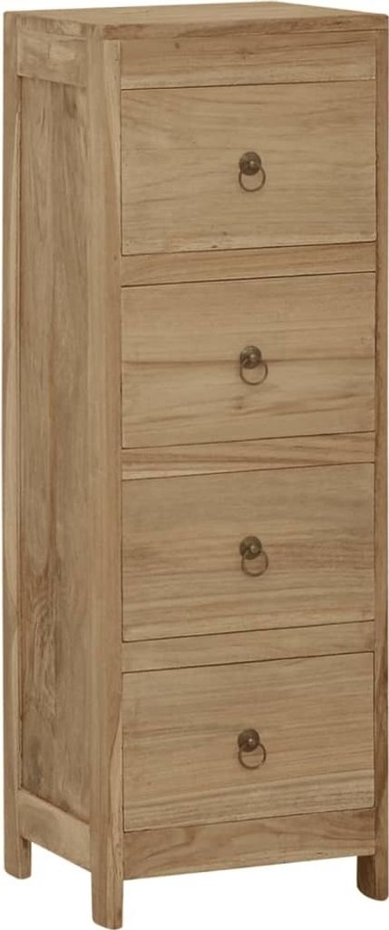 Kommode 40x30x100 cm Massivholz Teak , Kommoden Design 2024