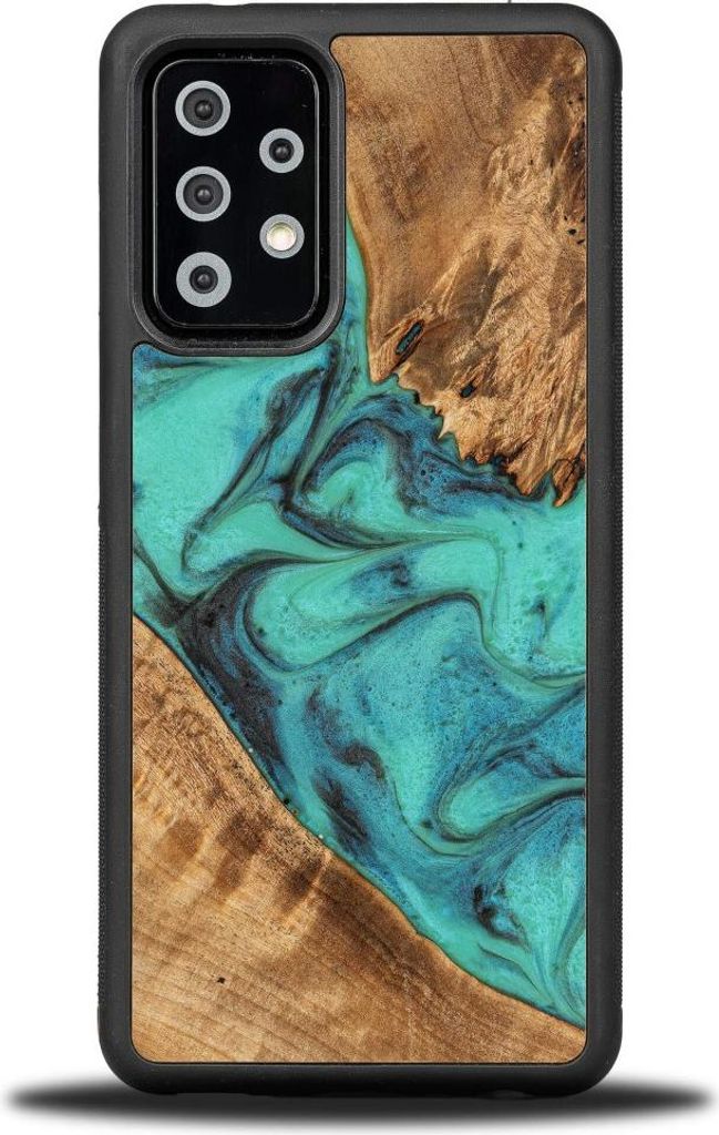 Bewood Einzigartige Hülle für Samsung Galaxy A52 5G / A52S 5G - Türkis