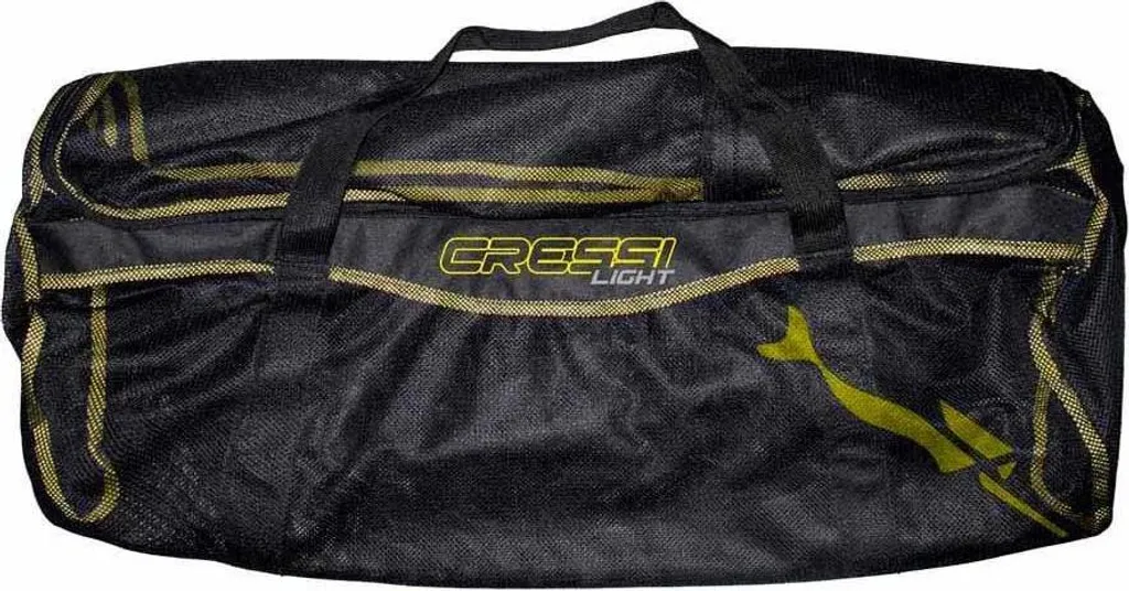 Cressi Light Sac pour Équipement de Plongée Noir One Size Ultra Léger