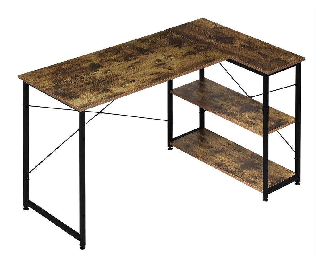 Schreibtisch – Eckschreibtisch – 120x72,5x72 cm – L-förmig Produktbild 