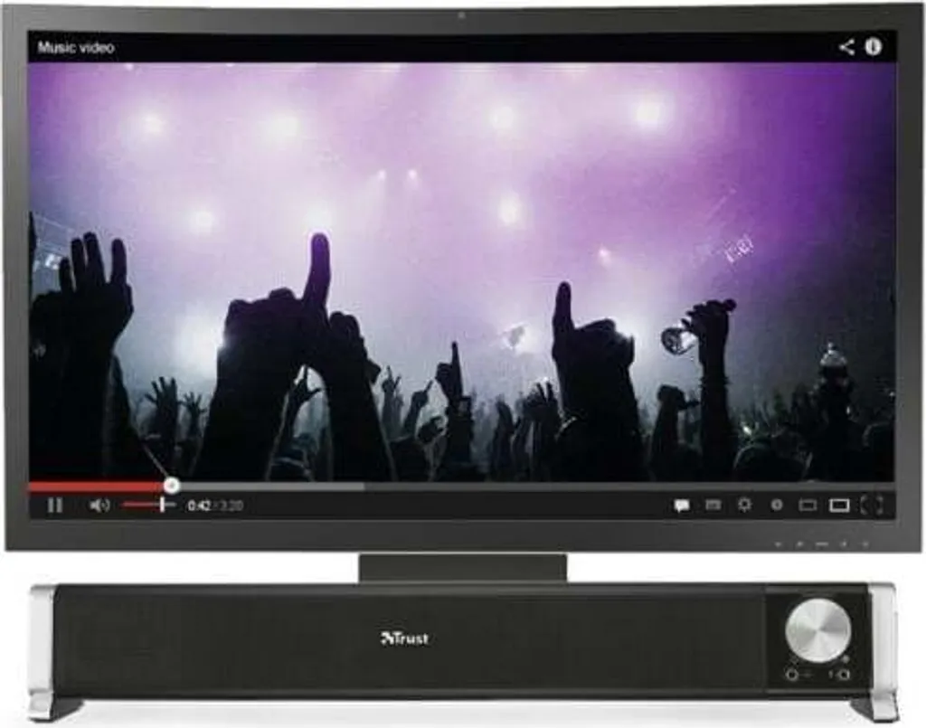 Soundbar PC Trust Asto 21046: Speaker Compatto USB con Jack Frontali - 28