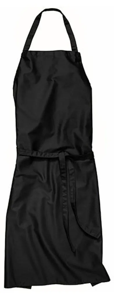Tablier de protection noir LT1212 anti-taches pour professionnel