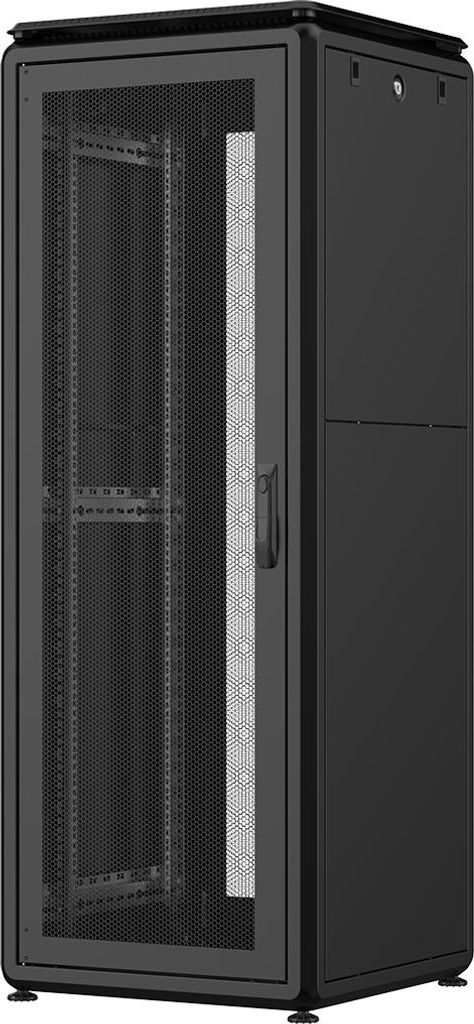 Rockstable 32HE 19 Zoll 600x600x1583mm (BxTxH) Serverschrank | Netzwerkschrank perforierte Tür - Premium Line