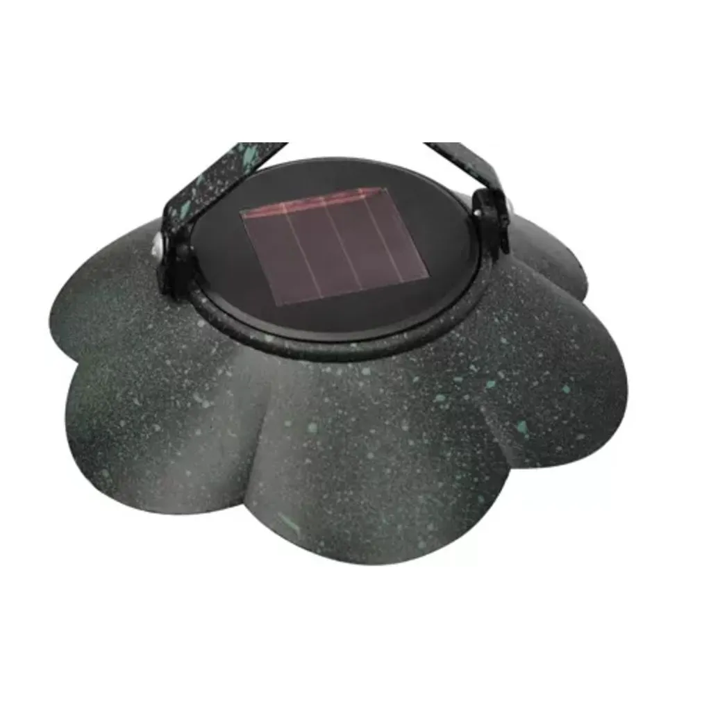 Pot de fleurs avec éclairage LED intégré pour décoration de jardin - 4