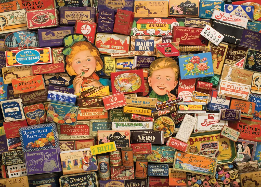 Puzzle Gibsons 1000 pièces Anti-Stress Treats That Built Britain Pro