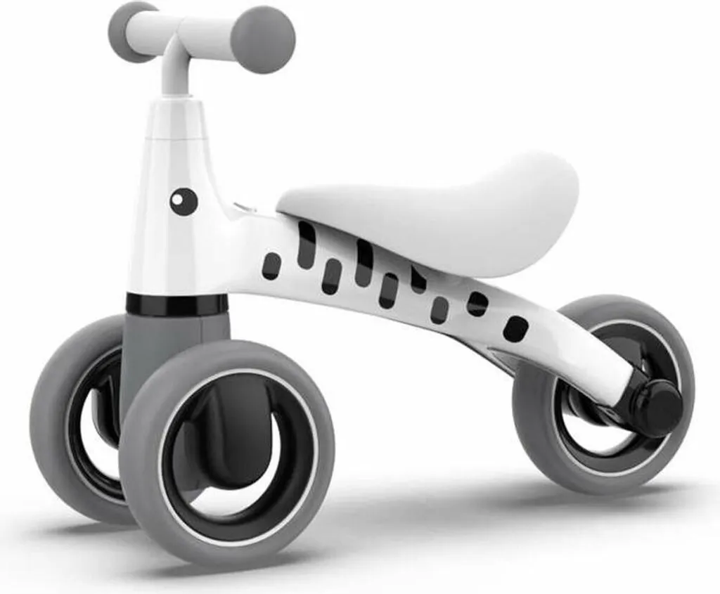 Trotteur Bébé Zebra Devessport Argent - Chariot de Marche Évolutif