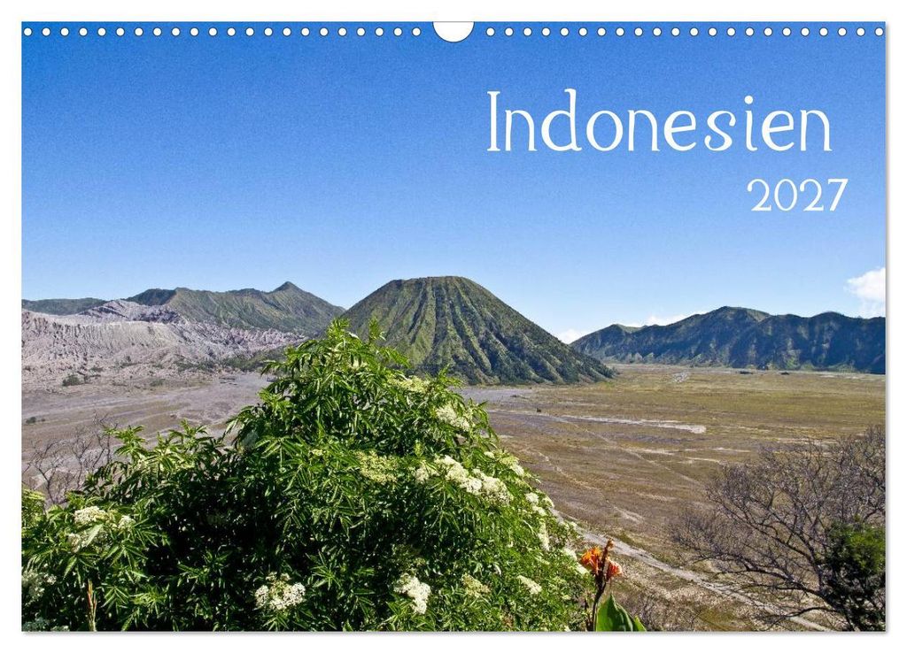 Indonesien (Wandkalender 2027 DIN A3 quer), CALVENDO Monatskalender