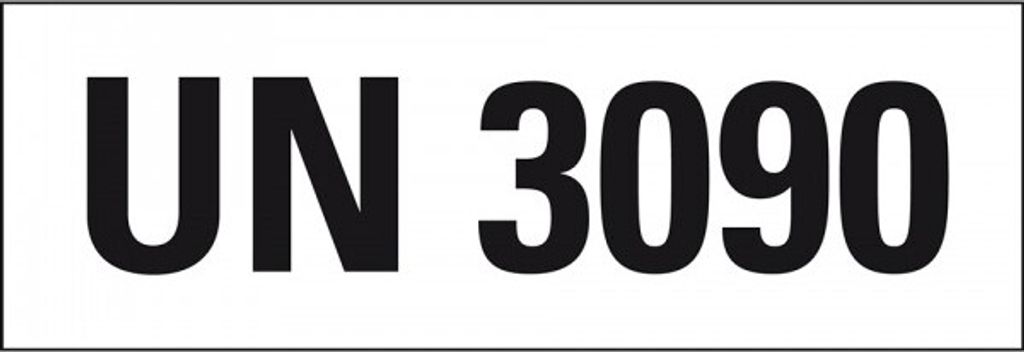 Dreifke Gefahrgutaufkleber UN 3090 Lithium-Metall-Batterien, Papier, 147x50m...
