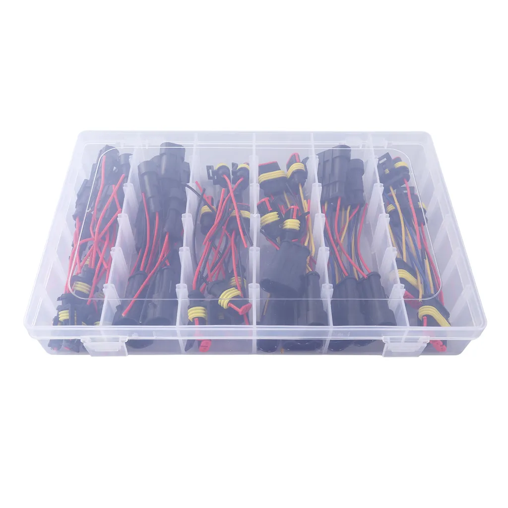 Connecteurs électriques automobiles étanches IP68 avec joints silicone