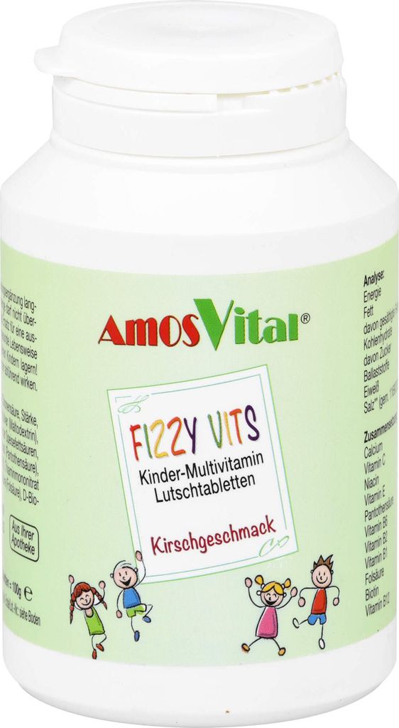 Fizzy Vits Kindervitamine Amosvital Lutschtabl. 50 St