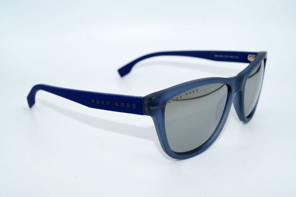 Hugo Boss Sunglasses Matte Blue Acetate
