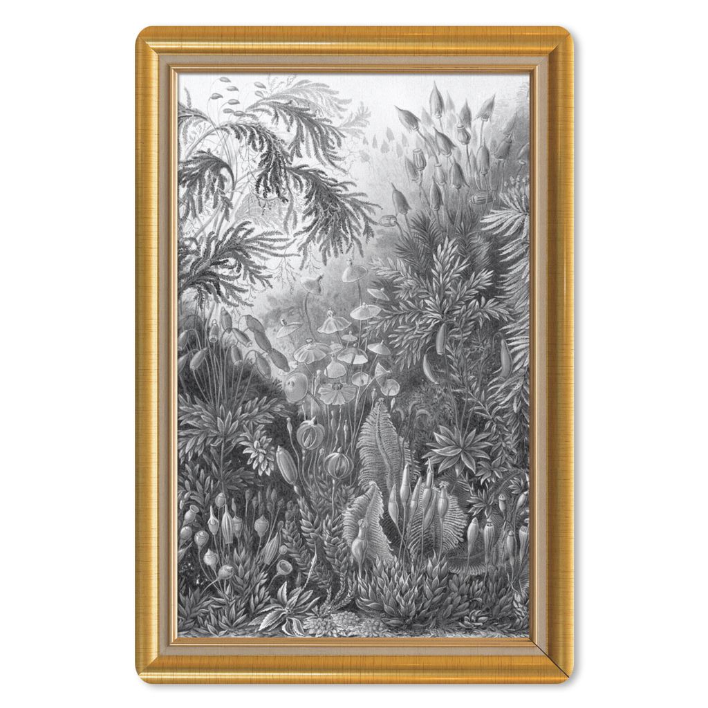 MuchoWow Mauspad Mousepad Kunst - Maler - Gold - Liste 18x27 cm - Mousepads - Maus Mat - Pad - Mausunterlage
