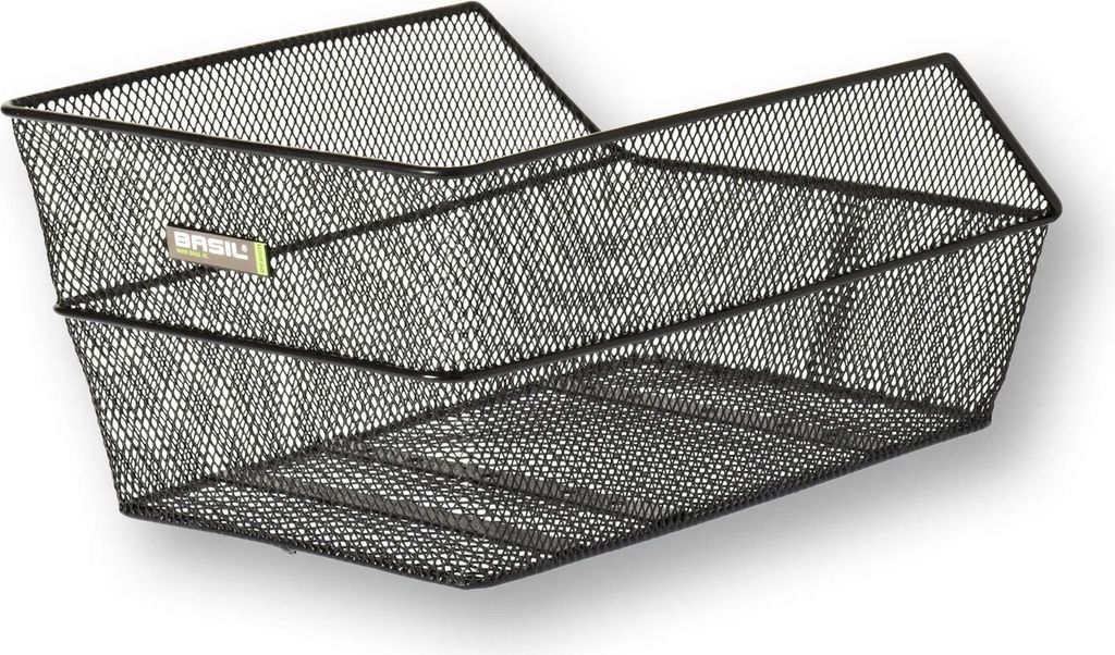 Basil 11116 Cento Hinterradkorb für Schultasche 39x24x21cm, engmaschig, schwarz