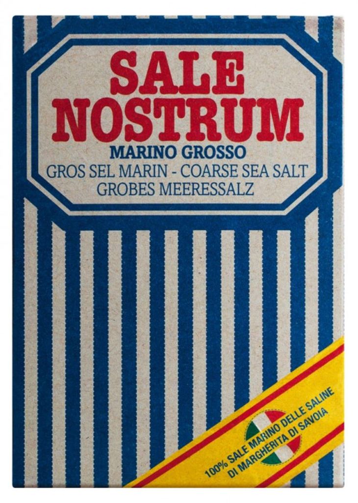 SAIMarino Grosso / Gruboziarnista sól morska 1 kg. Zdjęcie produktu 