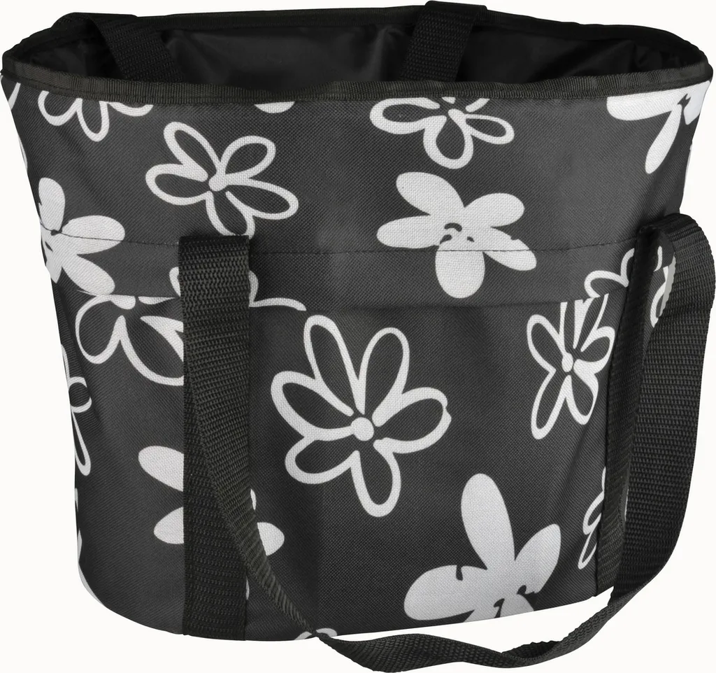 Sacoche Guidon Vélo FISCHER Haute Résistance 5kg - Noir / Blanc Chic