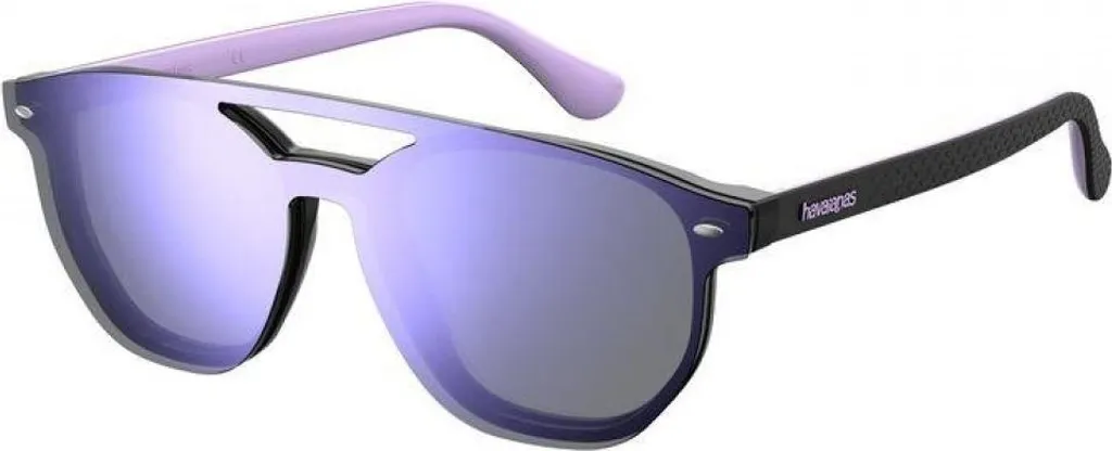 Lunettes de vue mixtes Havaianas avec Clip Solaire amovible Violet