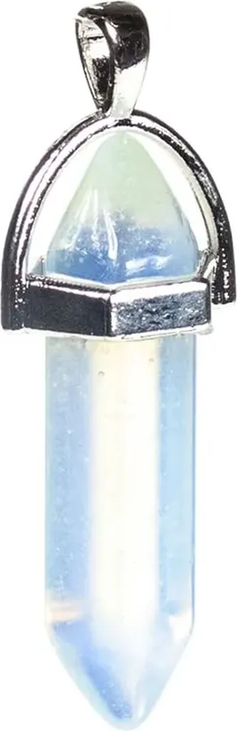 Pendentif Opalite 4cm : Lot de 5 pour remplacer vos bijoux cassés ou ternes