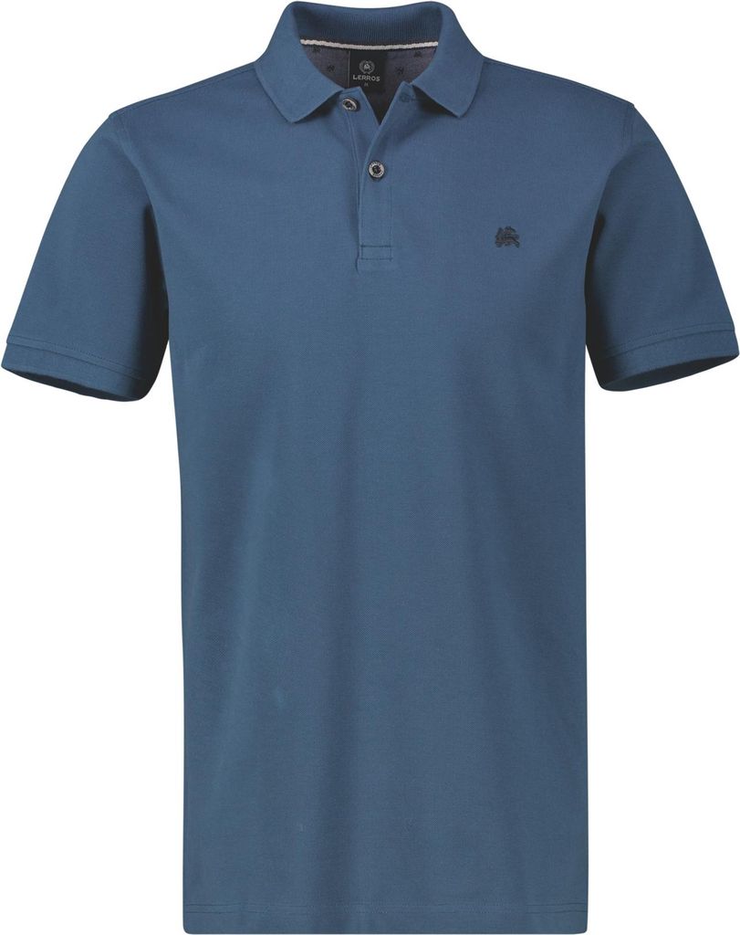 Lerros - Herren Poloshirt, Regular Fit, (2573200), Größe:M, Farbe:Storm Blue (448)