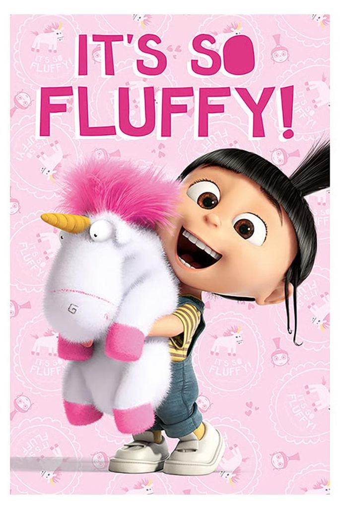 Despicable Me - "It ́s So Fluffy" Maxi-Poster CD2030 (Einheitsgröße) (Bunt)