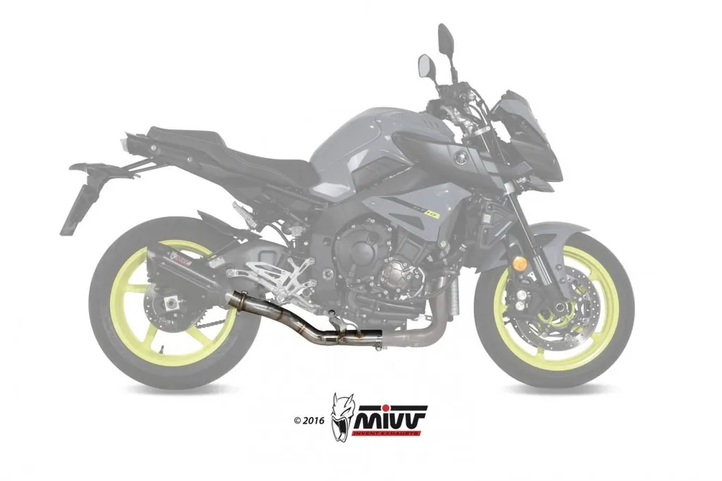 Réduire la Chaleur et le Poids de la Yamaha MT-10 - Décatalyseur MIVV Inox