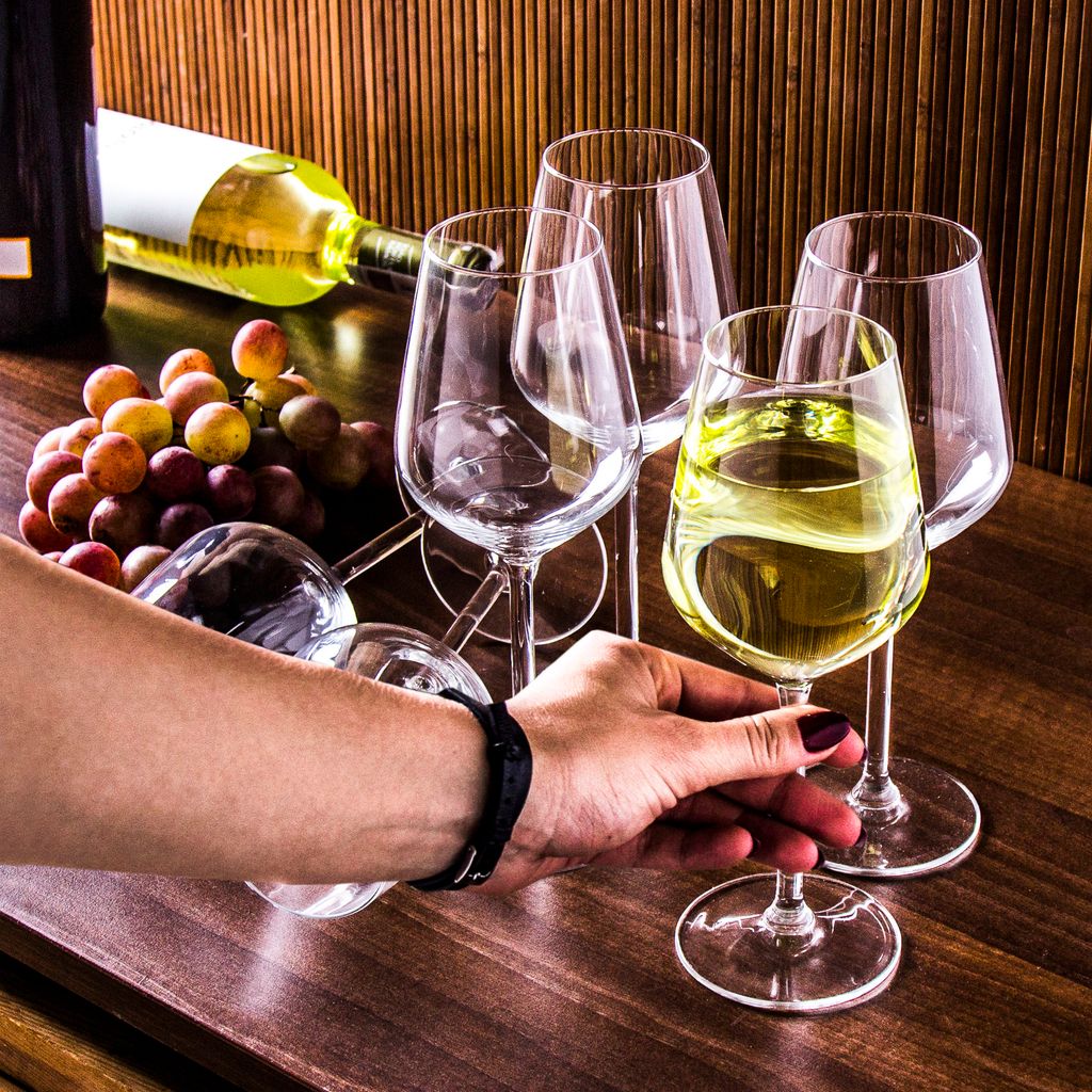 Lot De 6 Verres à Vin - Verre Transparent, Marque Générique, Neuf