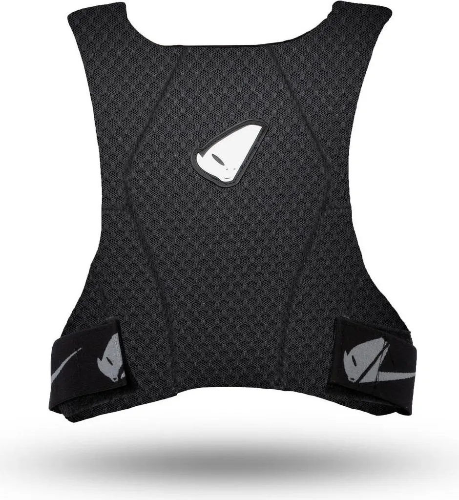 Pare-pierres moto enfant UFO Reborn MV4 Junior Noir, protection 4-8 ans