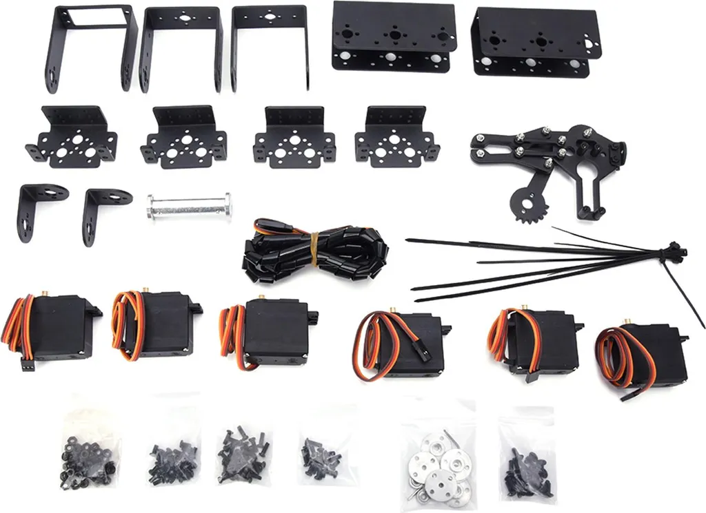 Kit Robotique 6DOF pour Apprentissage Programmation et Simulation de Bras