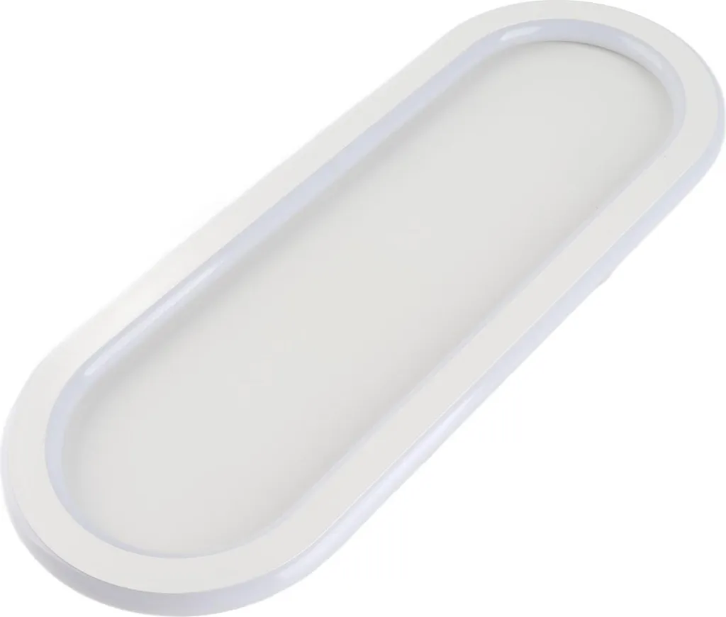 Plafonnier LED dimmable avec télécommande, design moderne et épuré Noir - 2