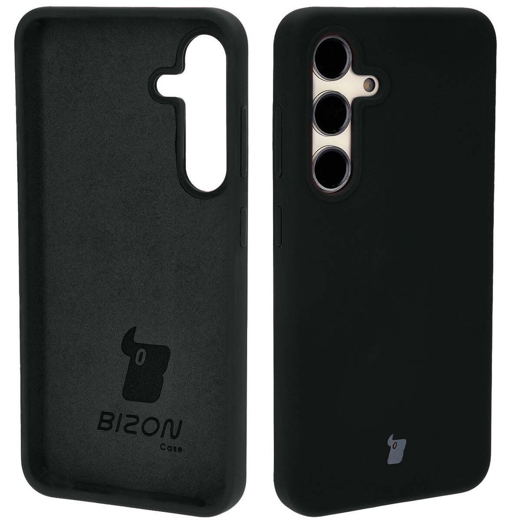 Bizon Soft Case Samsung Galaxy S24 schwarz